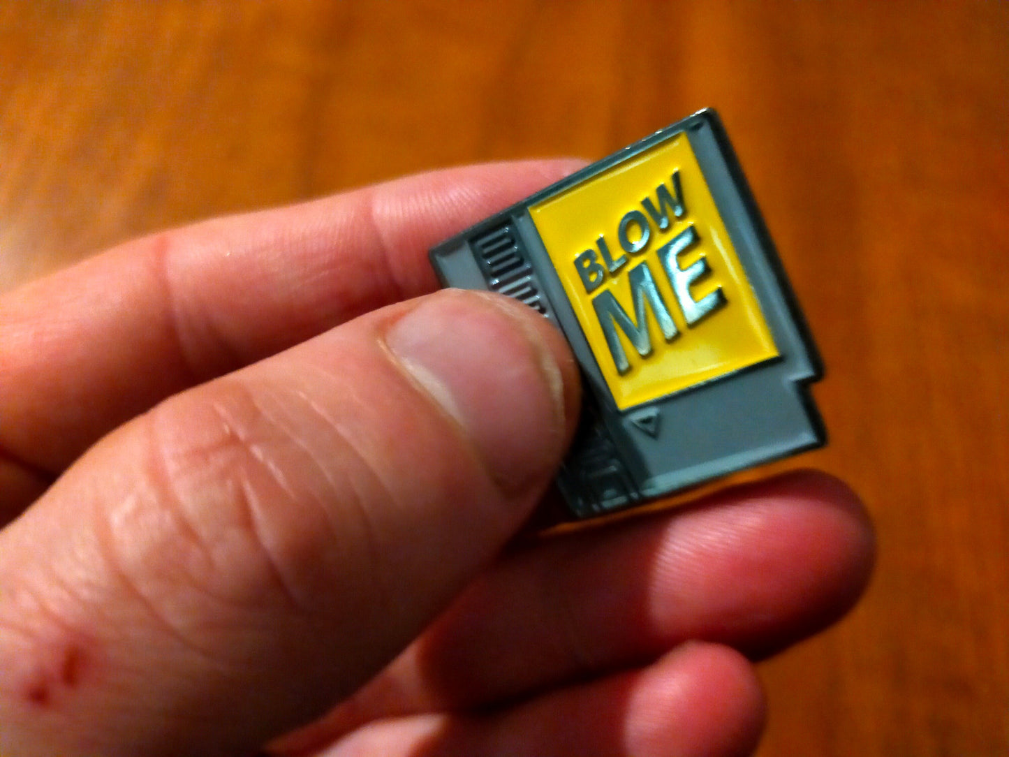 Blow me pin