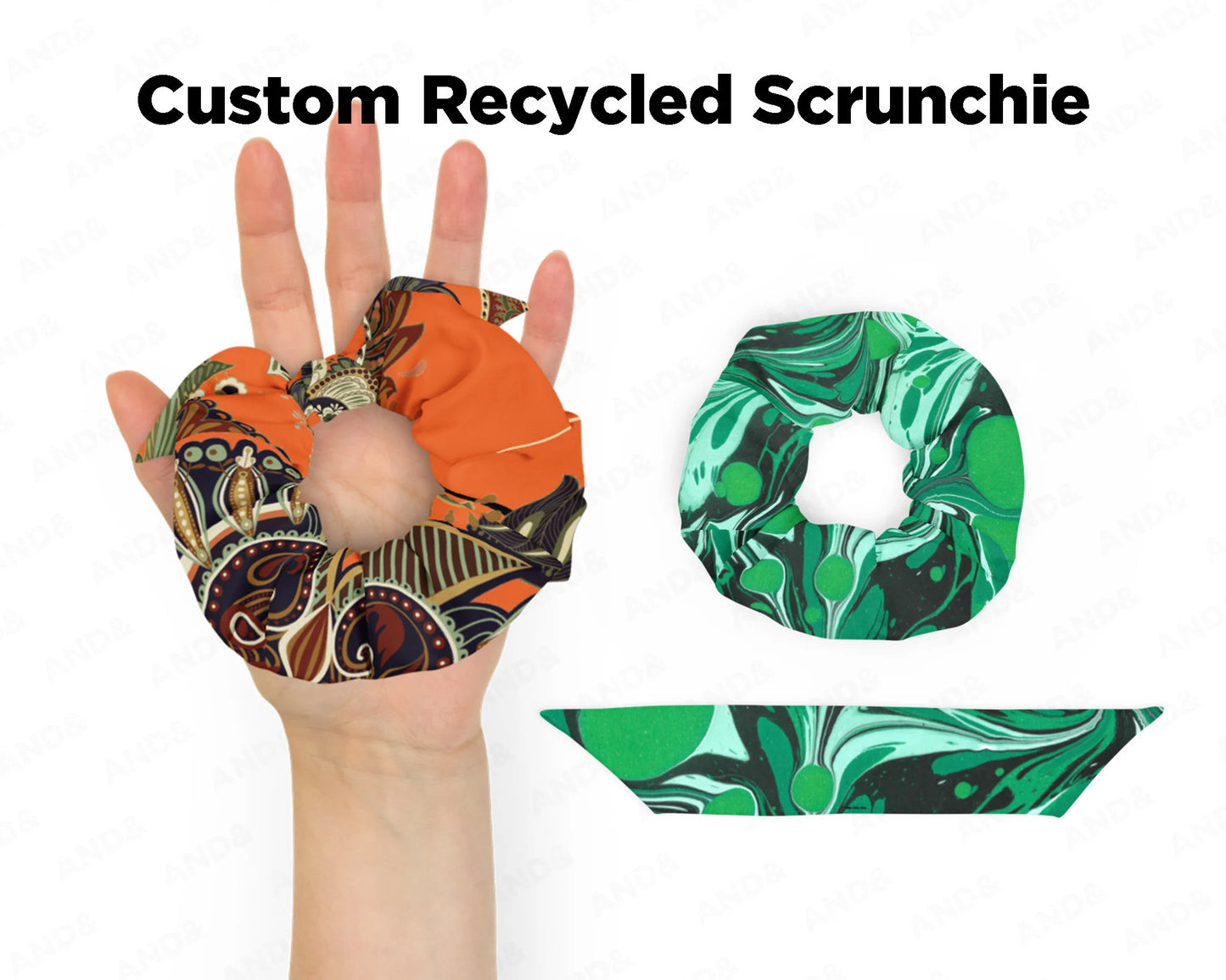 Personalised Scrunchie Hair Tie