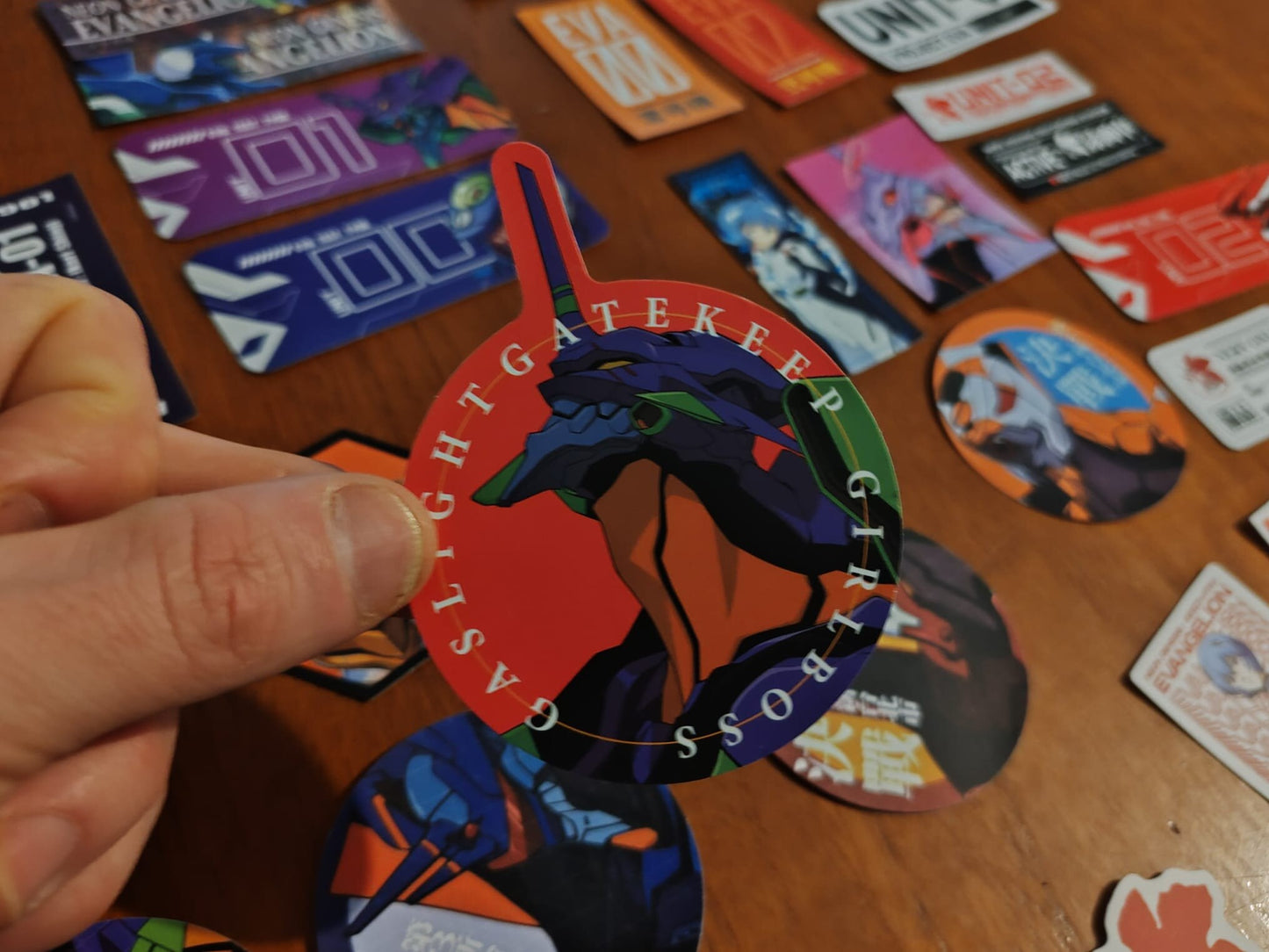 evangelion stickers 30 pcs