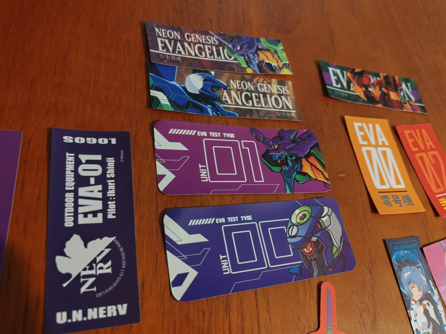 evangelion stickers 30 pcs
