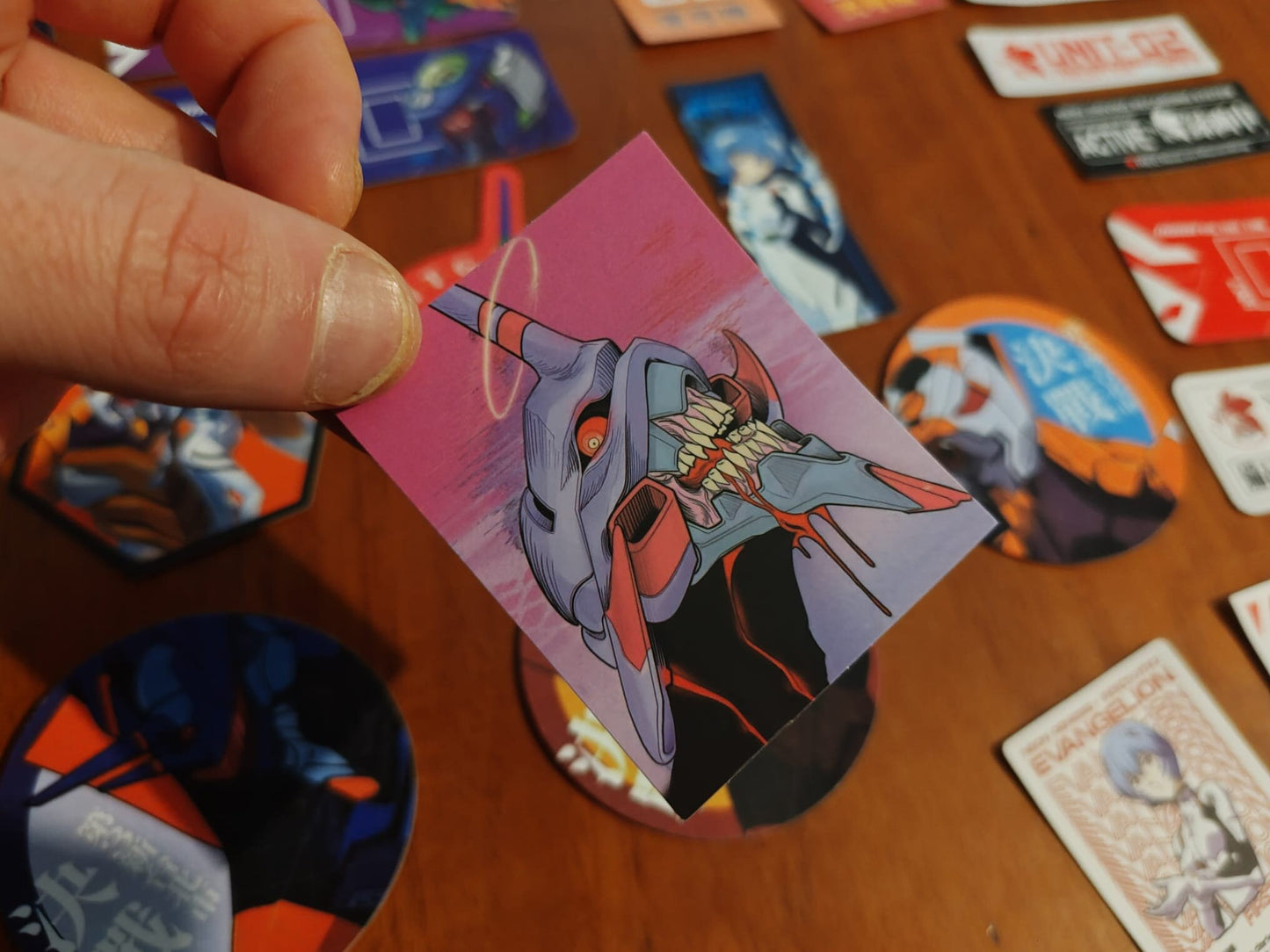 evangelion stickers 30 pcs