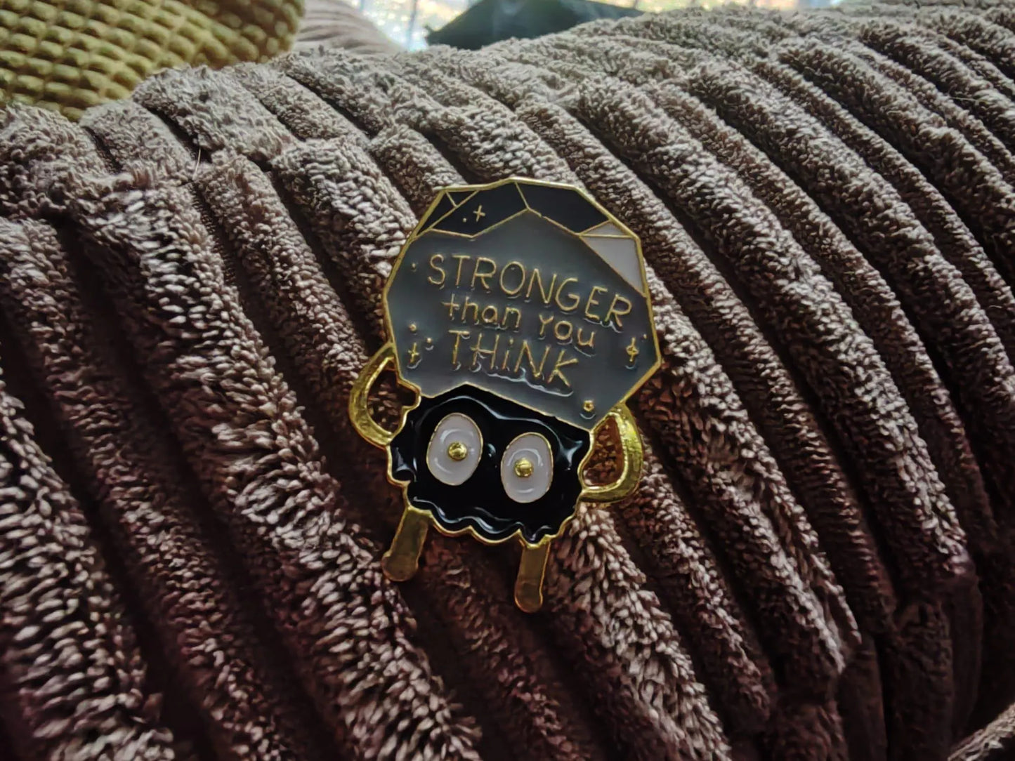 Soot Sprite Enamel Pin