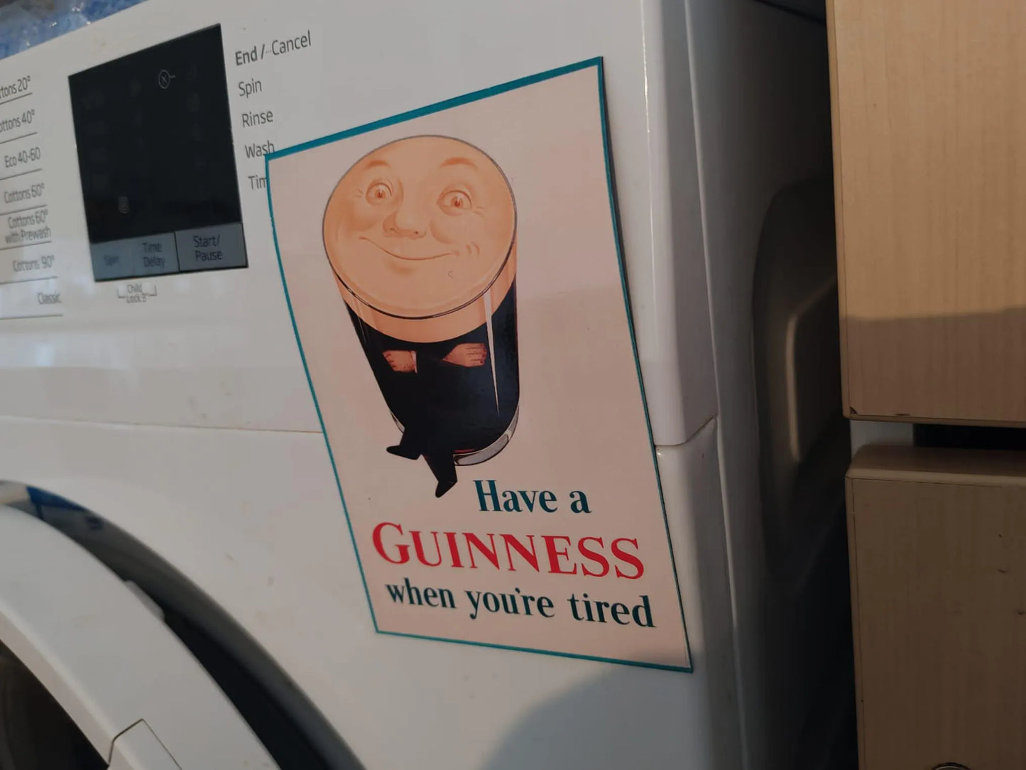 Retro Guinness Magnet