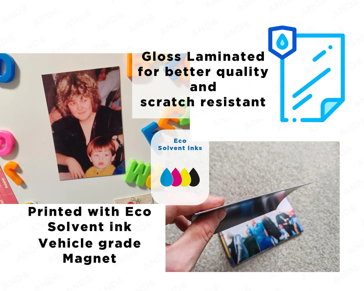 Custom Photo Fridge Magnet