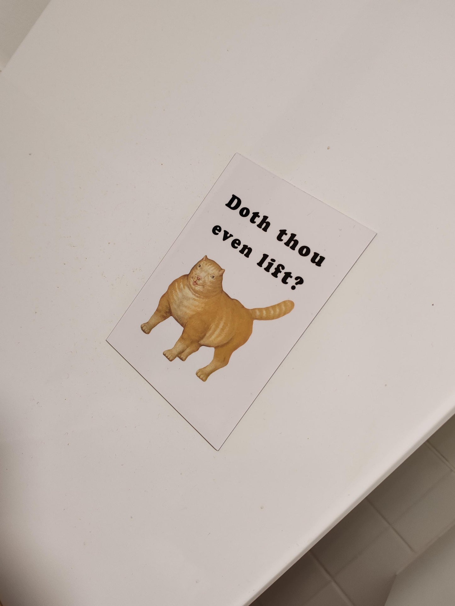 Do you even lift bro? Magnet