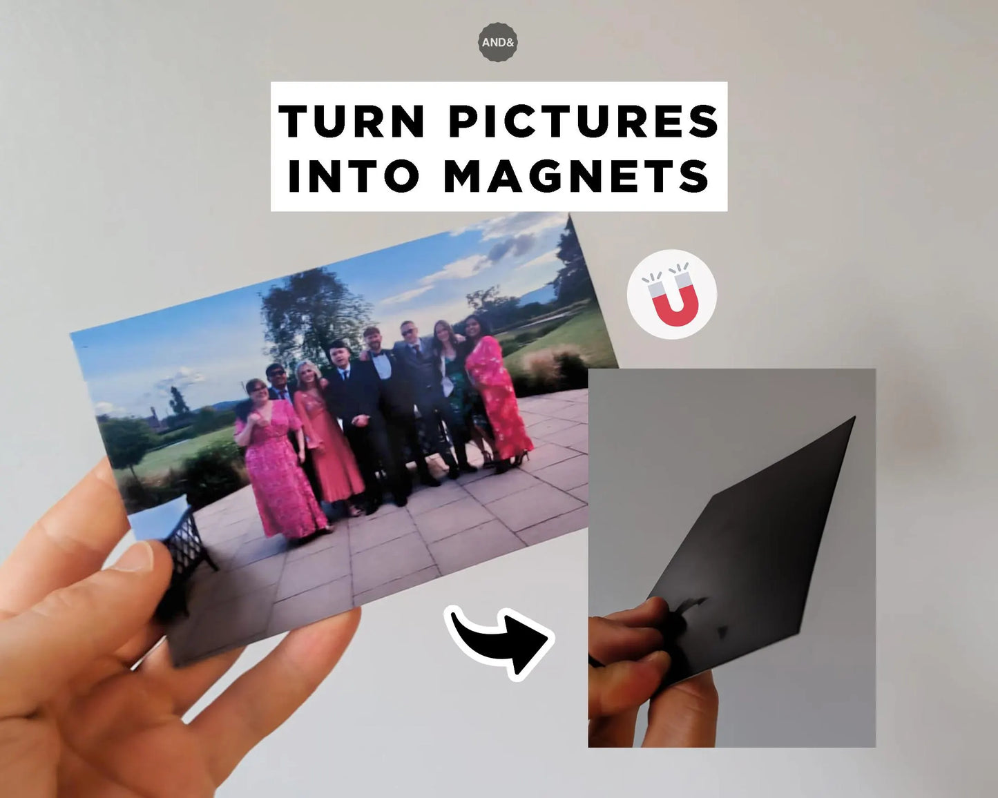 Custom Photo Fridge Magnet