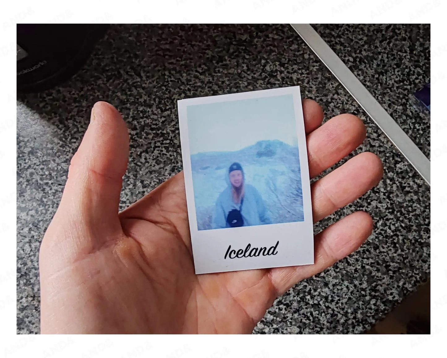 Custom Polaroid Fridge Magnet