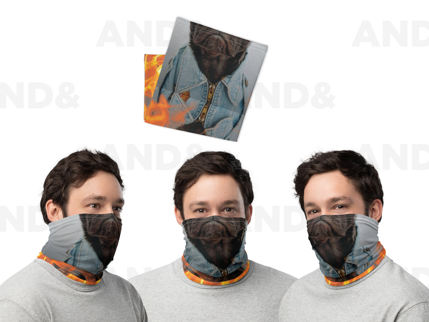 Custom Pet Neck Gaiter