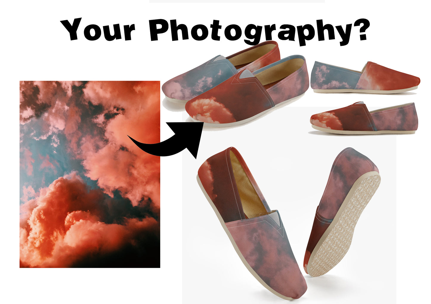 Custom Toms all over Printed Canvas Toms Shoes